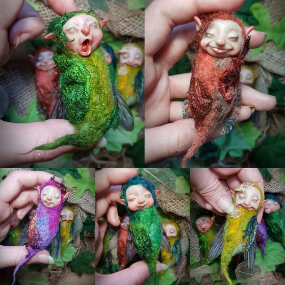 Silk Cocoon Faerie Babies