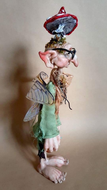 Mushroom Collector Faerie 