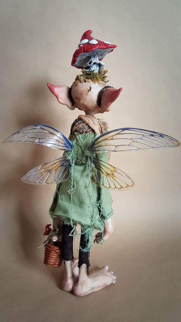 mushroom Collector Faerie