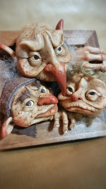 Small Goblin Frame Wall Hanging