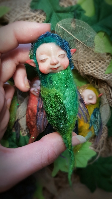 SOLD - Faerie Baby