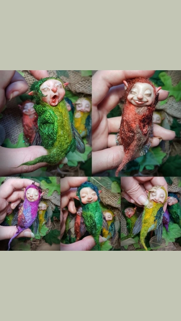 Silk Cocoon Faerie Babies