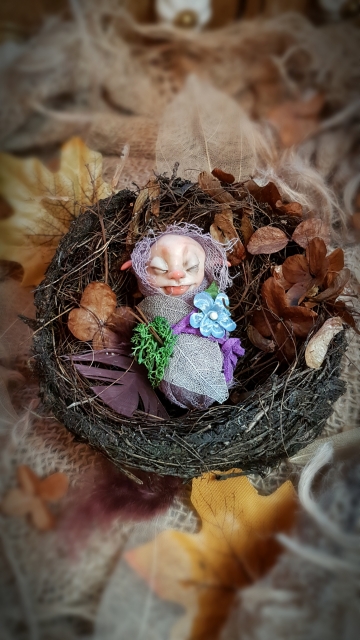 SOLD Troll Fae Baby
