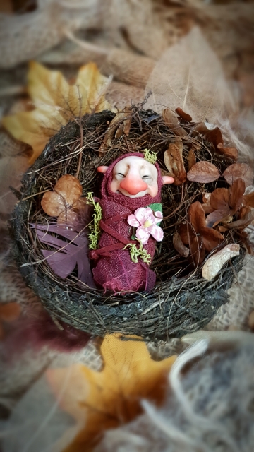 SOLD - Troll Fae Baby