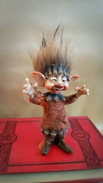 SOLD Pine Cone Pixie 'Flint'