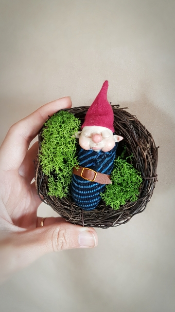 SOLD Gnome Baby