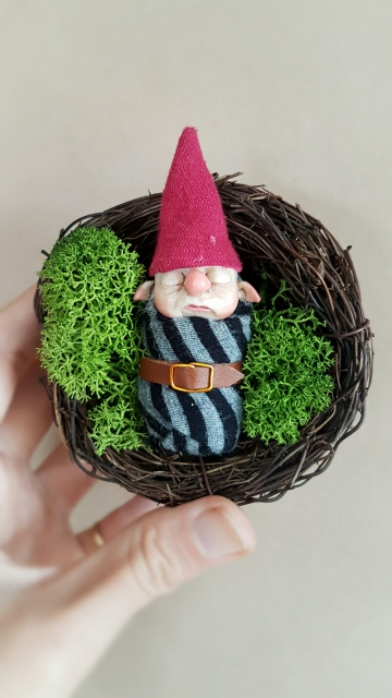 SOLD Gnome Baby