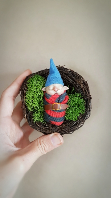 SOLD Gnome Baby