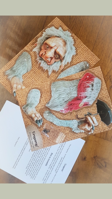 'Gregorny' Paper Doll - Interactive Art Print