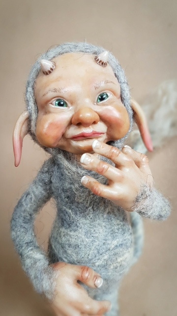 SOLD Troll Child 'Skip'