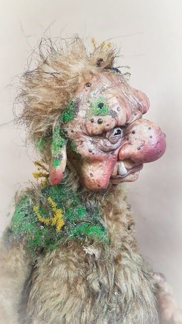SOLD Large Mossy Troll 'Bert'