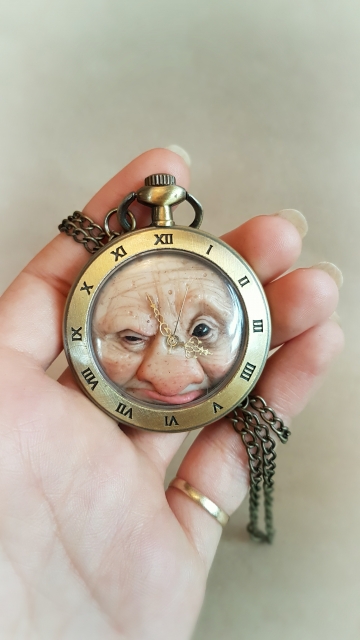 SOLD 'Squashed Faerie' Necklace