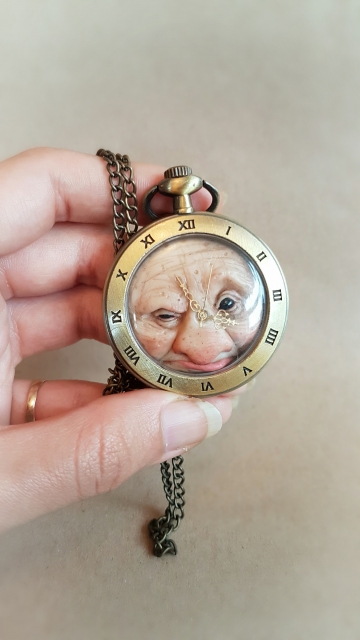 SOLD 'Squashed Faerie' Necklace