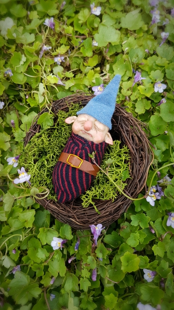 SOLD Gnome Baby