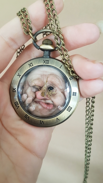 SOLD 'Squashed Fae Necklace' 2