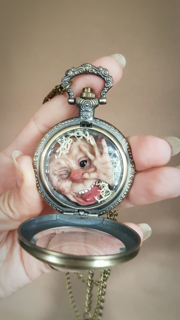 SOLD 'Squashed Fae Necklace' 3