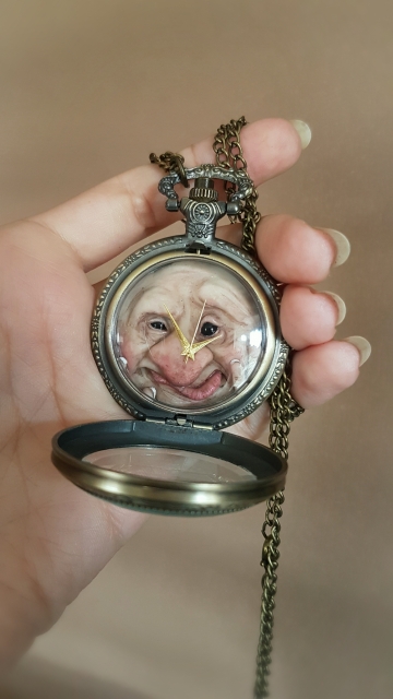 SOLD 'Squashed Fae Necklace' 4