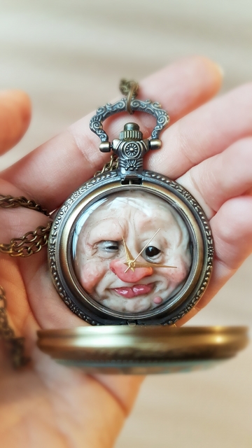 SOLD 'Squashed Fae Necklace' 7