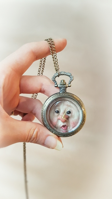 SOLD 'Squashed Fae Necklace' 9