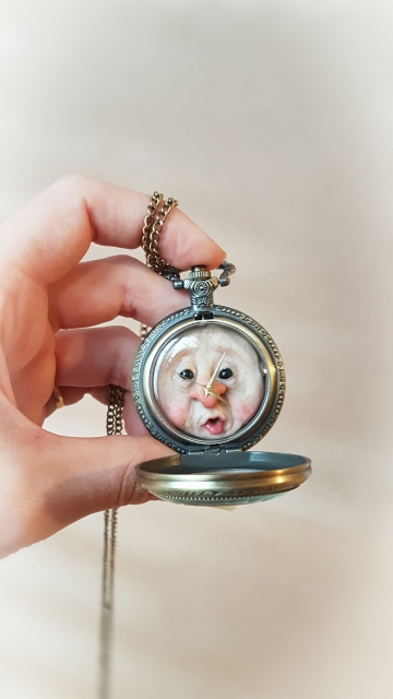 SOLD 'Squashed Fae Necklace' 9