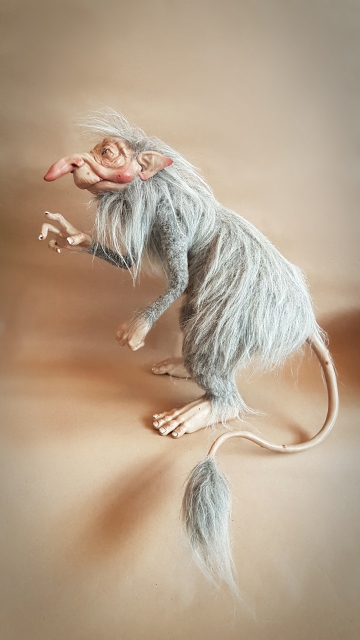 SOLD Cosclay Troll - 'Fumbledew'