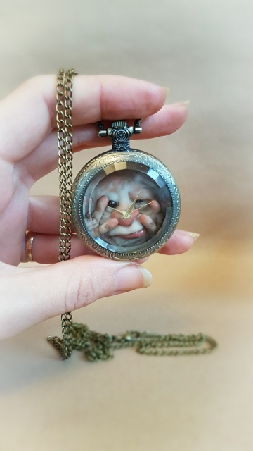 SOLD 'Squashed Fae Necklace' 12