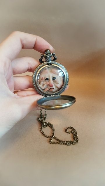 SOLD 'Squashed Fae Necklace' 13