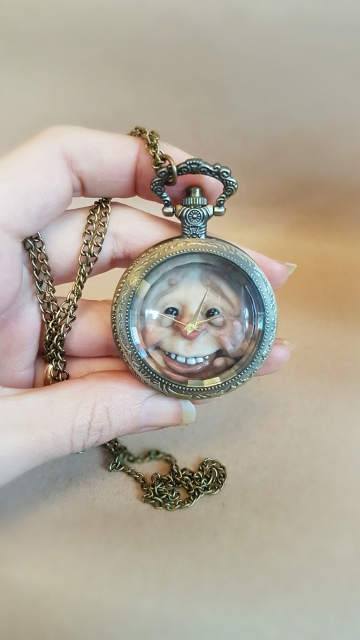 SOLD 'Squashed Fae Necklace' 11