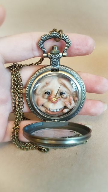 SOLD 'Squashed Fae Necklace' 11