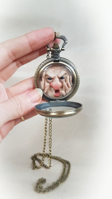 SOLD 'Squashed Fae Necklace' 16