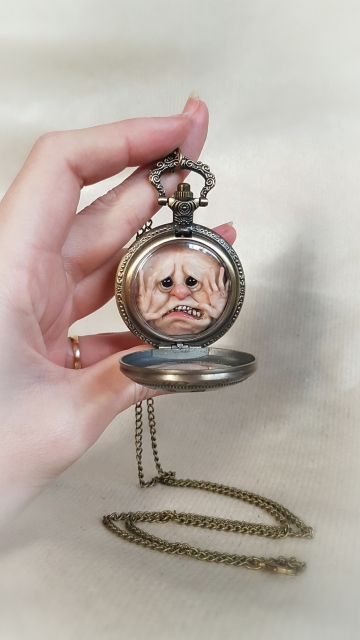 SOLD 'Squashed Fae Necklace' 17